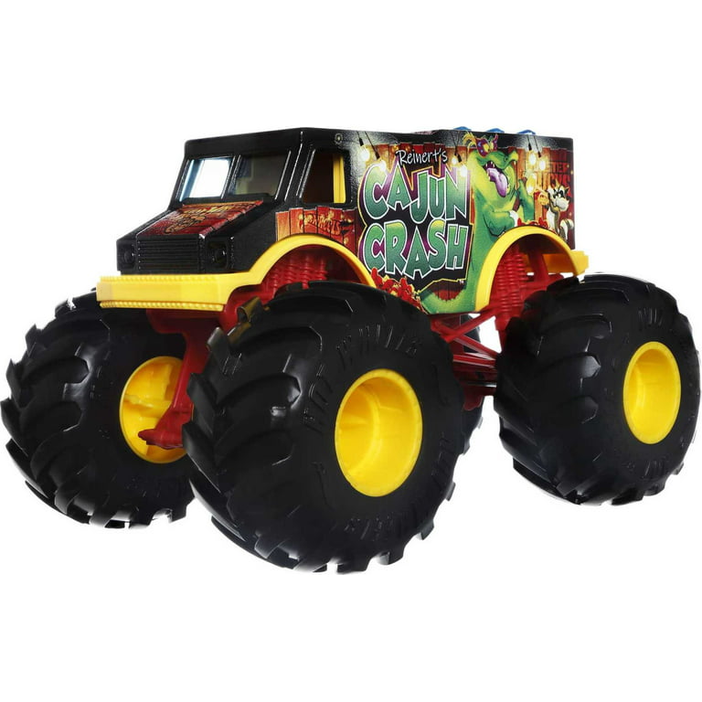 Hot Wheels Monster Trucks 1:24 Scale Vehicles, Collectible Die-Cast Toy  Trucks