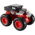 thumbnail image 1 of Hot Wheels Monster Trucks 1:43 Scale Bone Shaker Rev Tredz Vehicle, 1 of 2