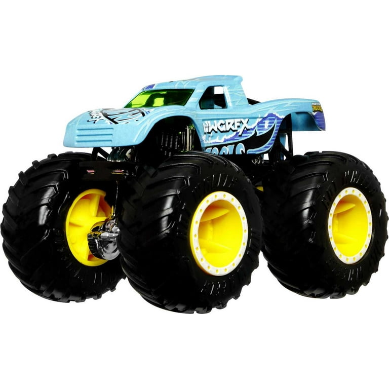 ミニカー Hotwheels MONSTER TRUCKS Hot Wheels Monster Trucks 1:64 Color Shifters, 1 Toy Truck