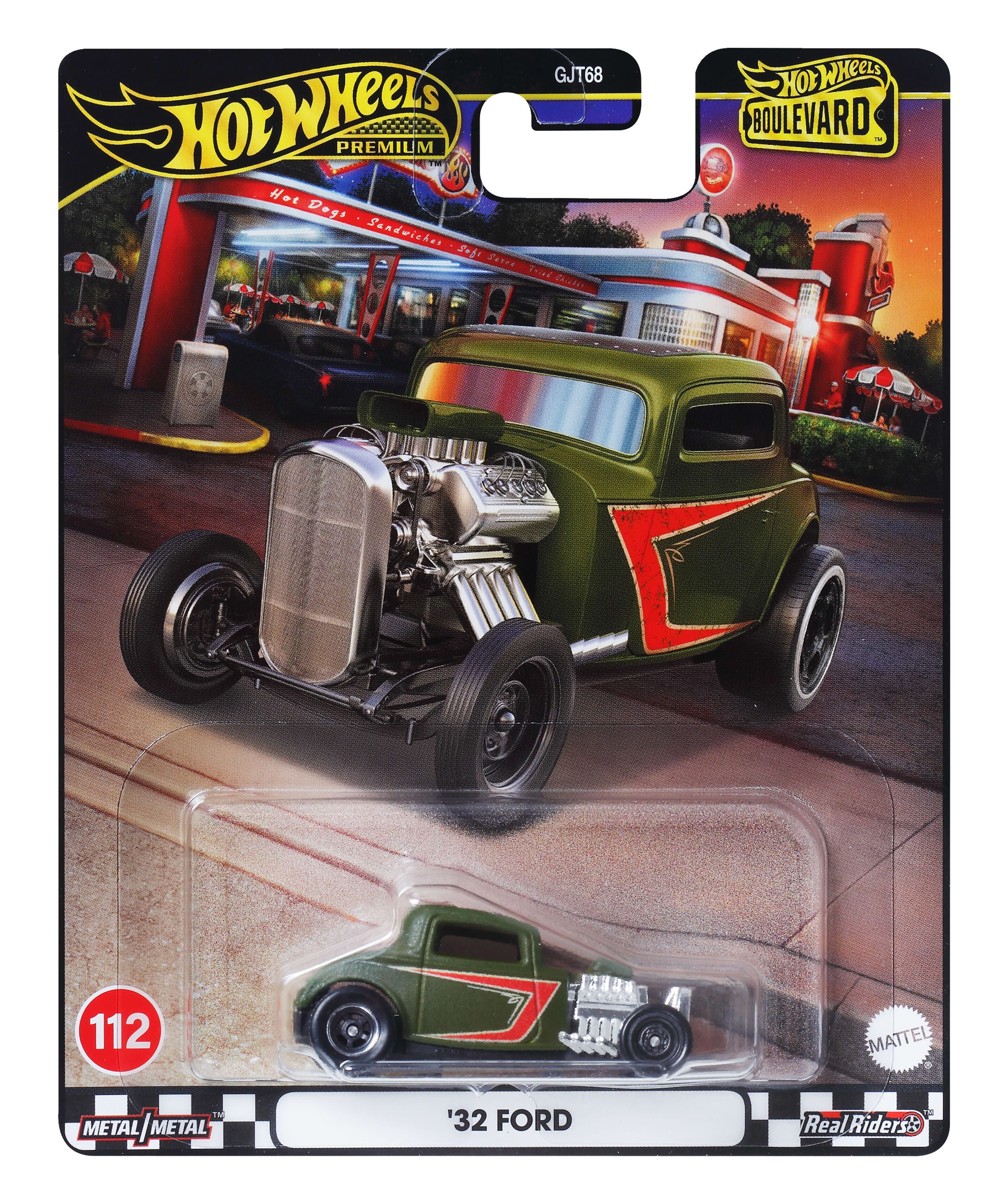 Hot Wheels Monster Trucks 1:64 Scale Die-Cast Assortment with Giant Wheels