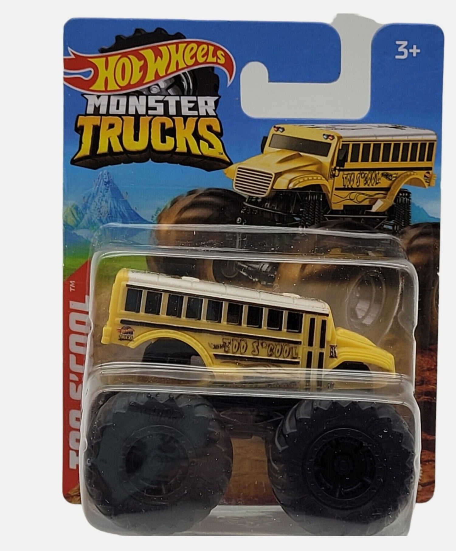 Hot Wheels Monster Trucks 1:70 Metal Die-Cast Scale Too S