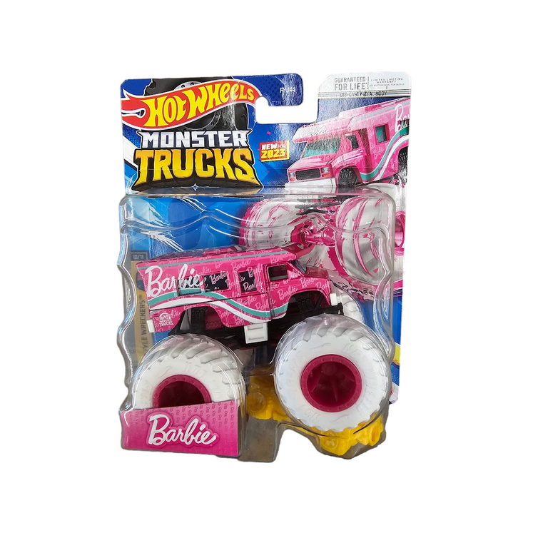 Hot wheels online monster truck barbie