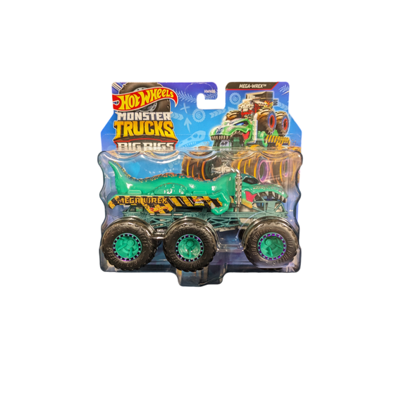 Hot Wheels Monster Trucks Big Rigs Mega Wrex