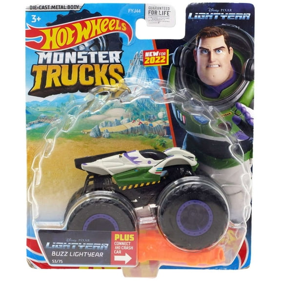 Hot Wheels Monster Trucks Buzz Lightyear Vehicle
