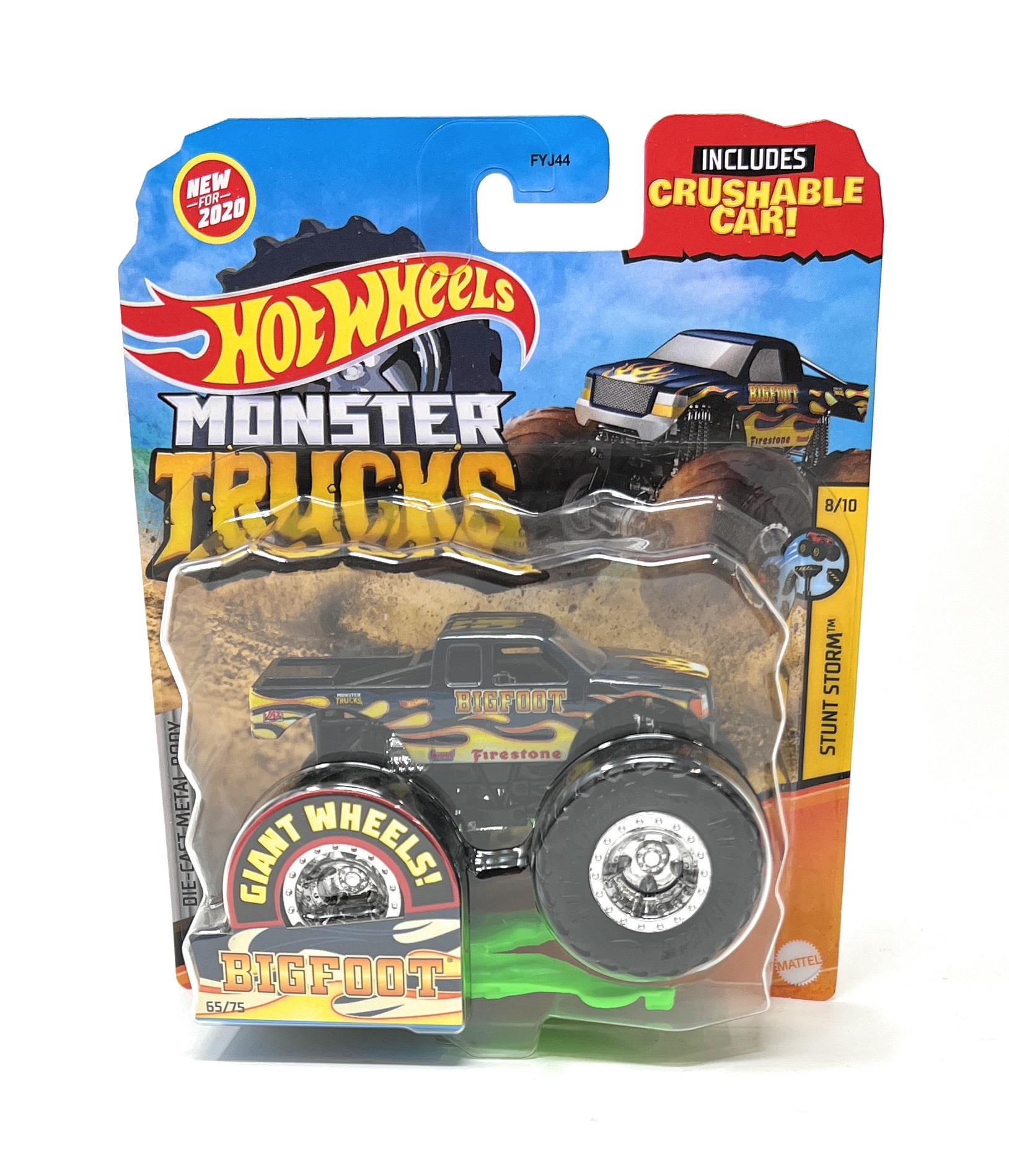 ミニカー Hotwheels MONSTER TRUCKS Amazon.com: Hot Wheels Monster Trucks, Set of 12 1:64 Scale