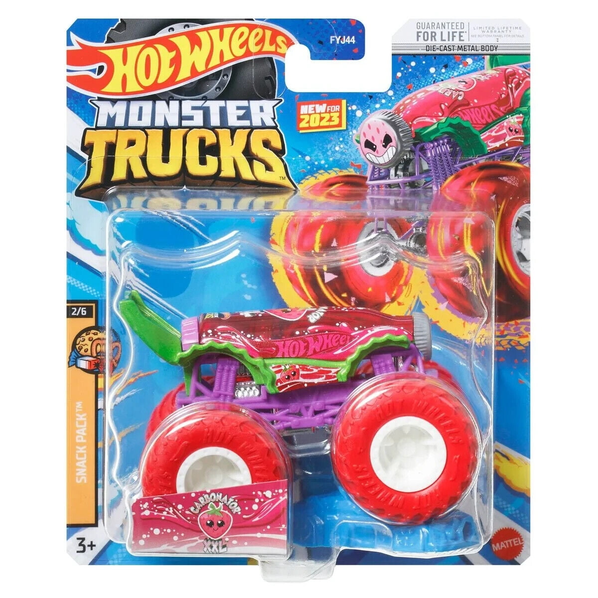 Hot Wheels Monster Trucks Carbonator XXL New Release 2023 Snack Pack 2/6 