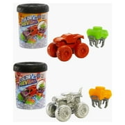 Hot Wheels Monster Trucks Color Reveal 2-Pack, For Kids 3 Years Old & Up