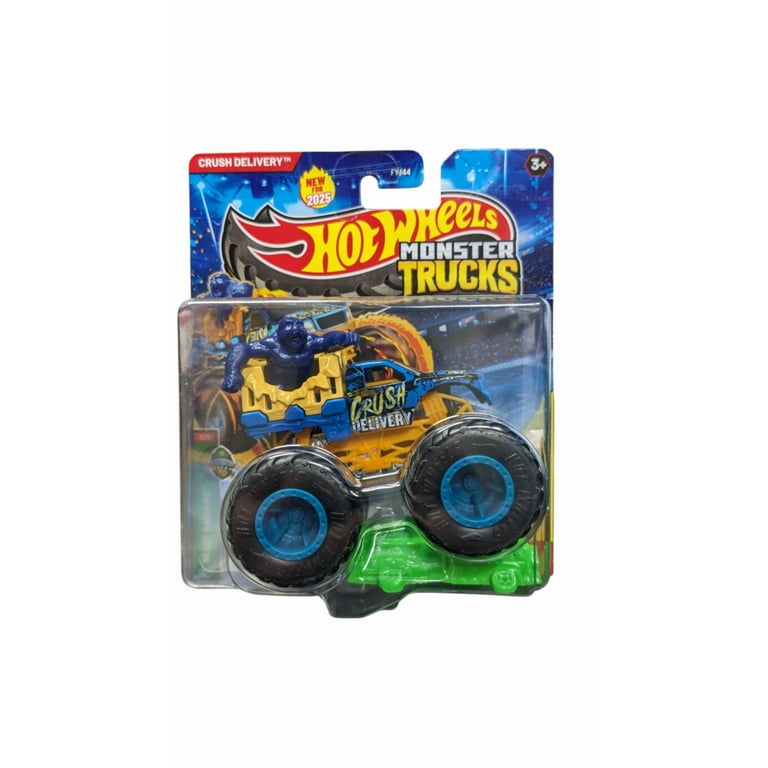 Hot Wheels Monster Trucks Crush Delivery - Walmart.com