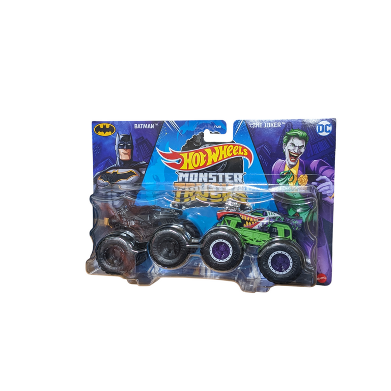 Hot Wheels Monster Trucks Demolition Doubles Batman vs The