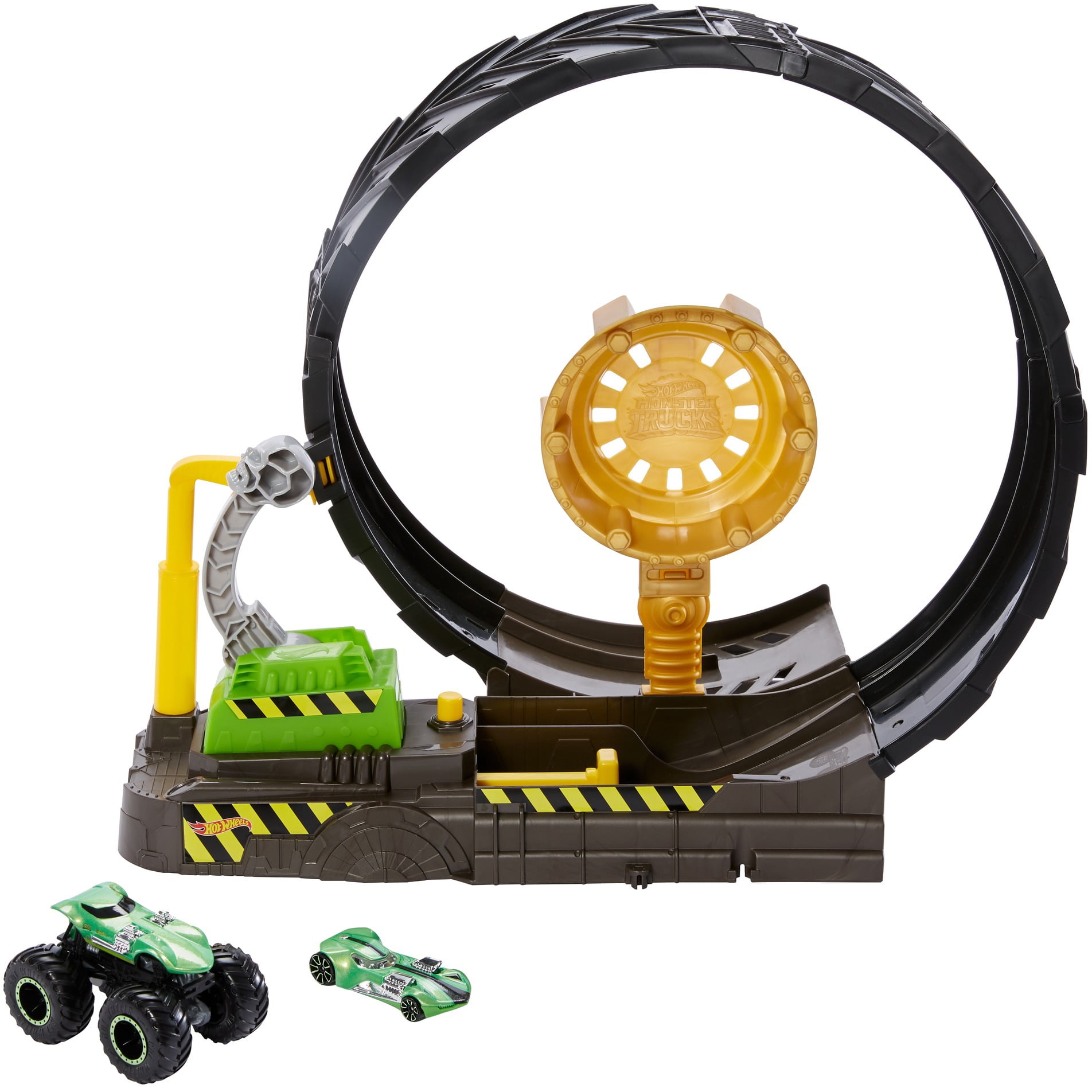 Hot Wheels Monster Trucks Epic Loop Challenge Play Set Includes Monster  Truck And 1:64 Scale Hot Wheels Car Ages 3 And Older