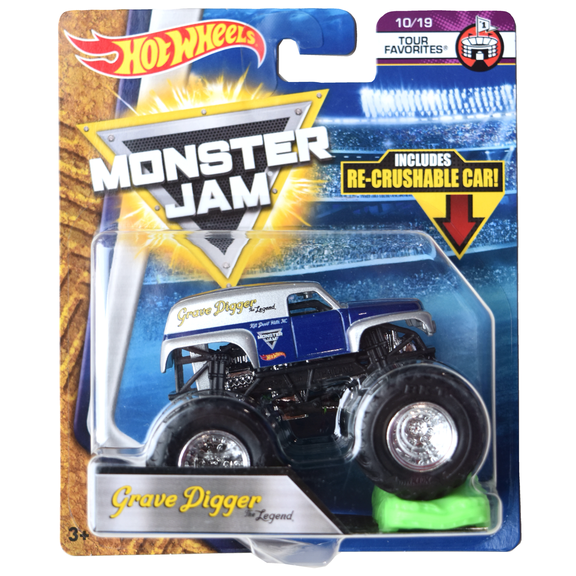 Hot Wheels Monster Trucks Grave Digger The Legend