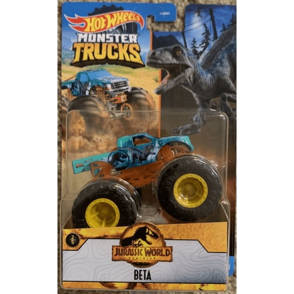 Hot Wheels Monster Trucks Jurassic World Dominion - Assorted