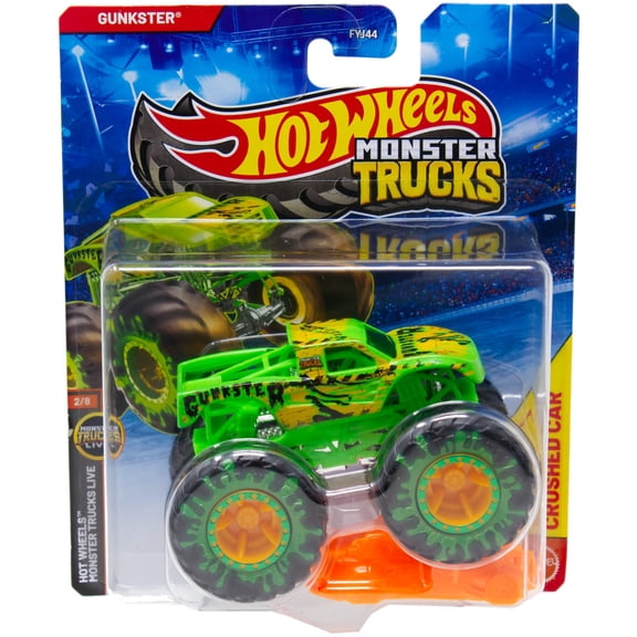Hot Wheels Monster Trucks LIVE Gunkster Diecast Car (2026)