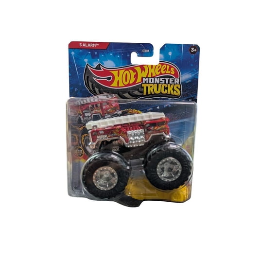 Hot Wheels Monster Trucks LIVE HW 5 Alarm Diecast Car