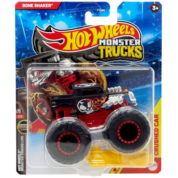 Hot Wheels Monster Trucks Live Bone Shaker Diecast Car