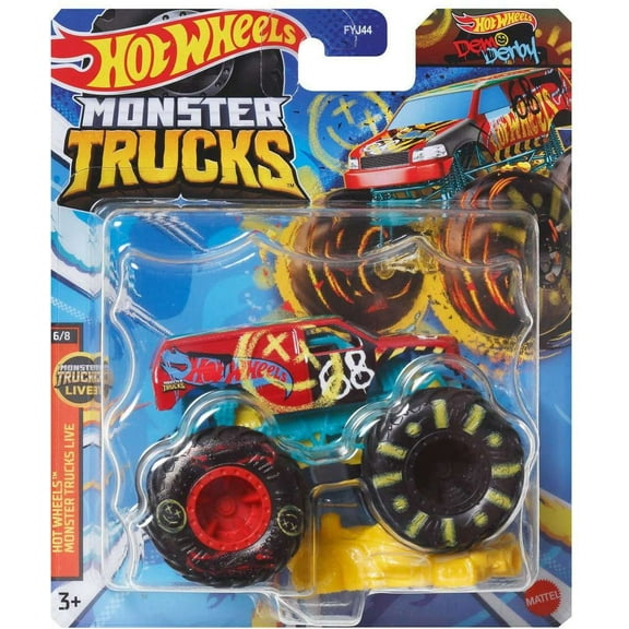 Hot Wheels Monster Trucks Live Demo Derby Diecast Car