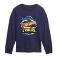thumbnail image 1 of Hot Wheels - Monster Trucks Logo - Toddler Boys Long Sleeve Graphic T-Shirt, 1 of 4