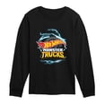 thumbnail image 1 of Hot Wheels - Monster Trucks Logo - Toddler Boys Long Sleeve Graphic T-Shirt, 1 of 4