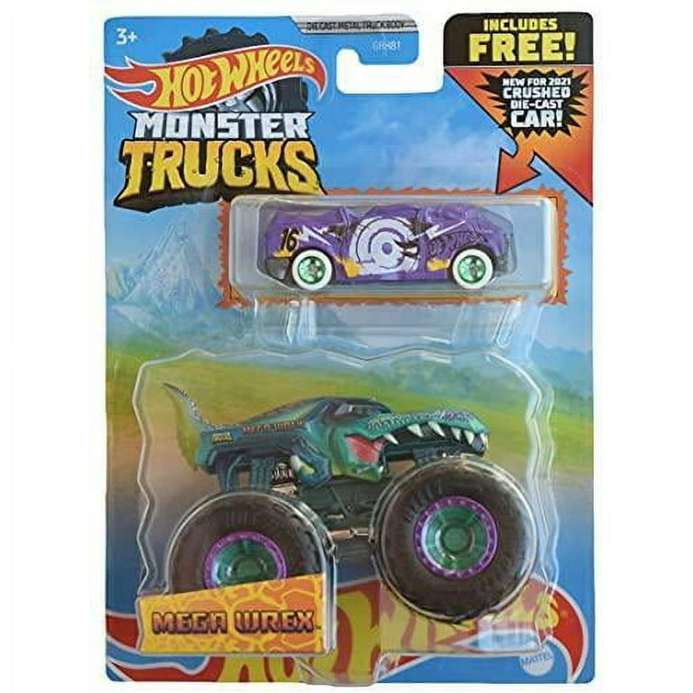 Hot Wheels Monster Trucks Mega Wrex 1:64 