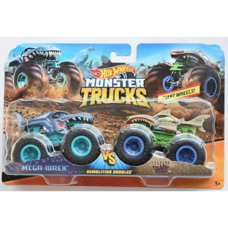 Hot wheels monster store trucks leopard shark