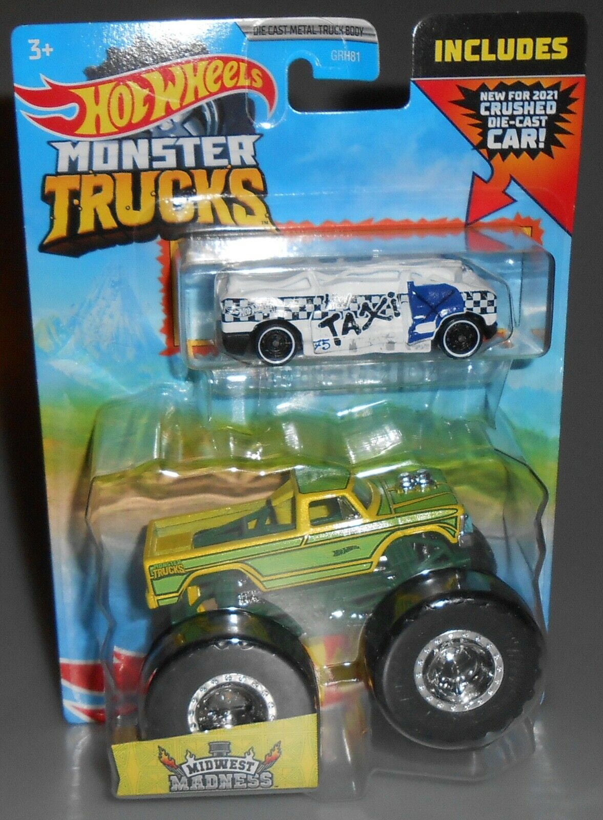 Hot Wheels Monster Trucks 2021 Die-cast Trucks