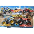 thumbnail image 1 of Hot Wheels Monster Trucks Monster Portions Vs Sriracha, Demolition Doubles, 1 of 1