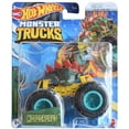 thumbnail image 1 of Hot Wheels Monster Trucks Motosaurus, Beast Bashers 5/7 Connect and Crash Car, 1 of 1