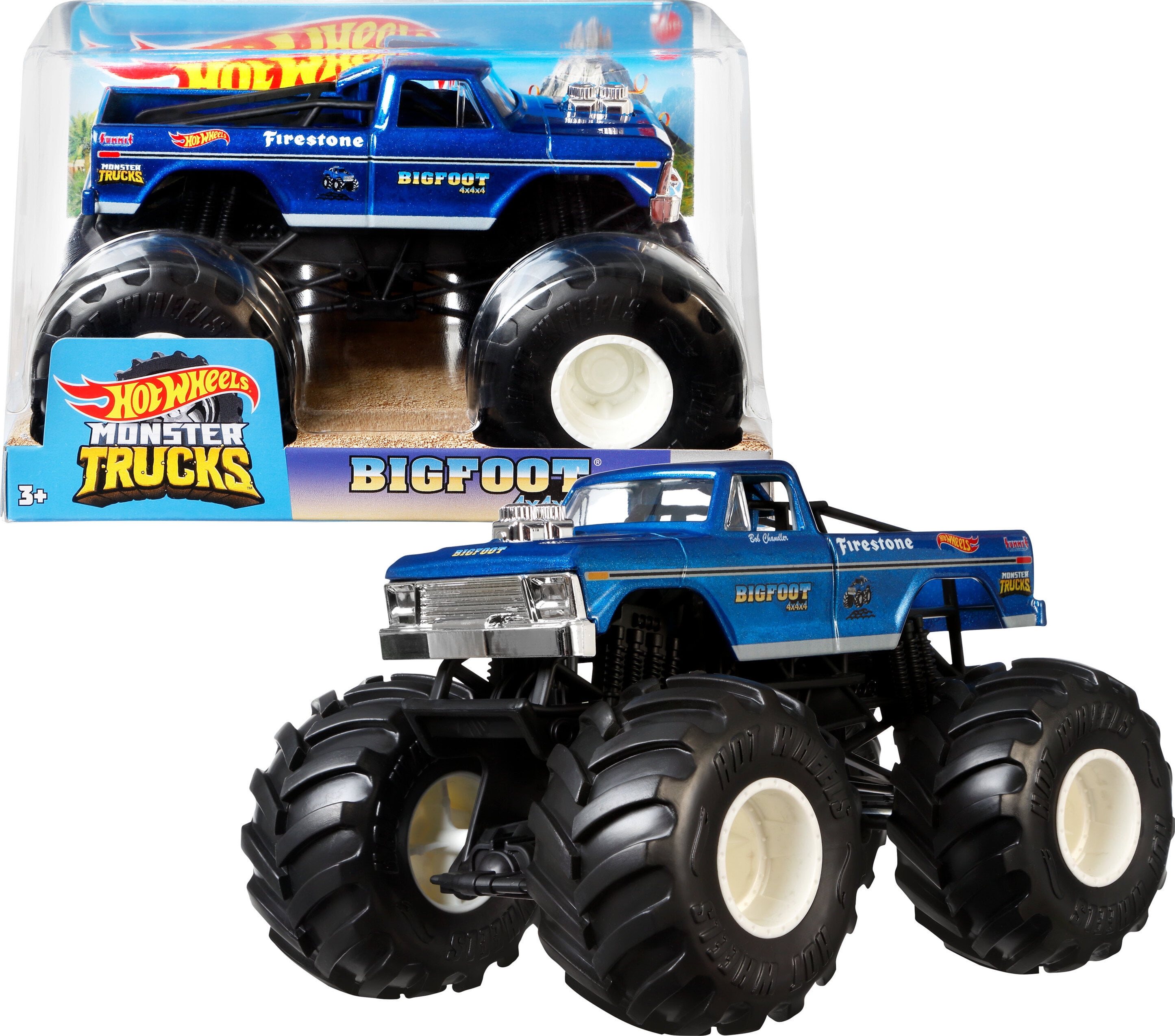 Hot Wheels Monster Truck Maker Kit: Build your own working toy monster truck .