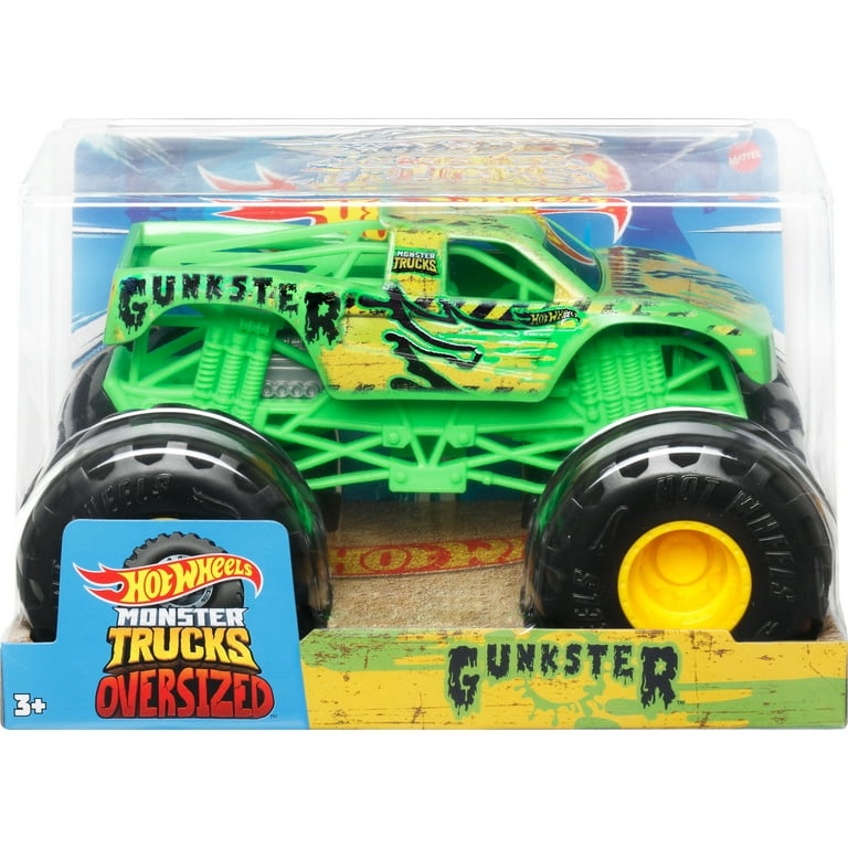 Hot Wheels Monster Trucks, Oversized Monster Truck in 1:24 Scale