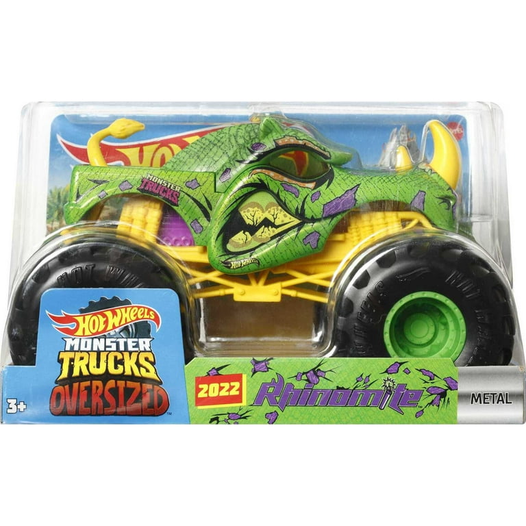 Hot Wheels Monster Trucks, Oversized Monster Truck in 1:24 Scale