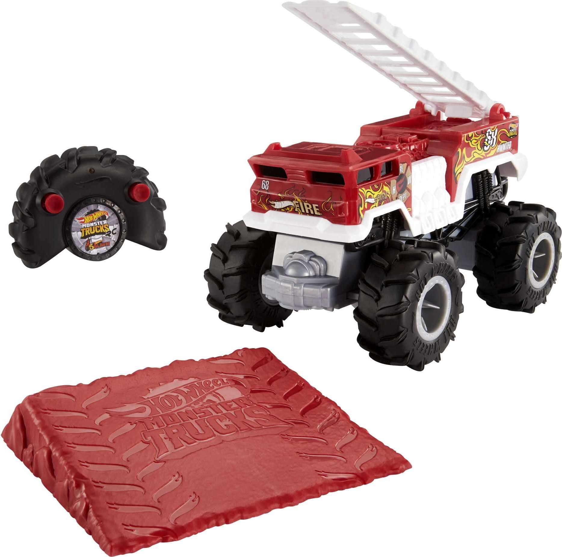 Mattel Hot Wheels Monster Trucks Radio Control Coche de Juguete  Teledirigido