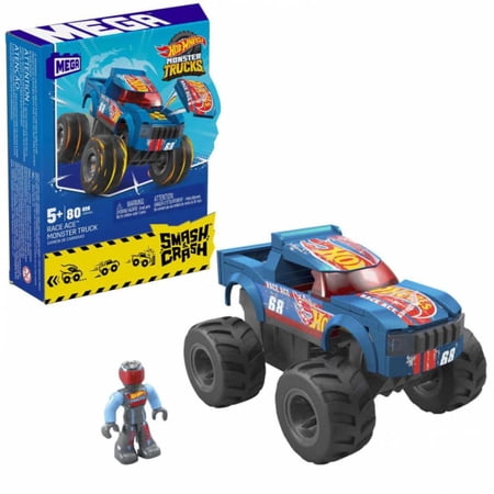 Hot Wheels Monster Trucks Race Ace Monster Truck Set