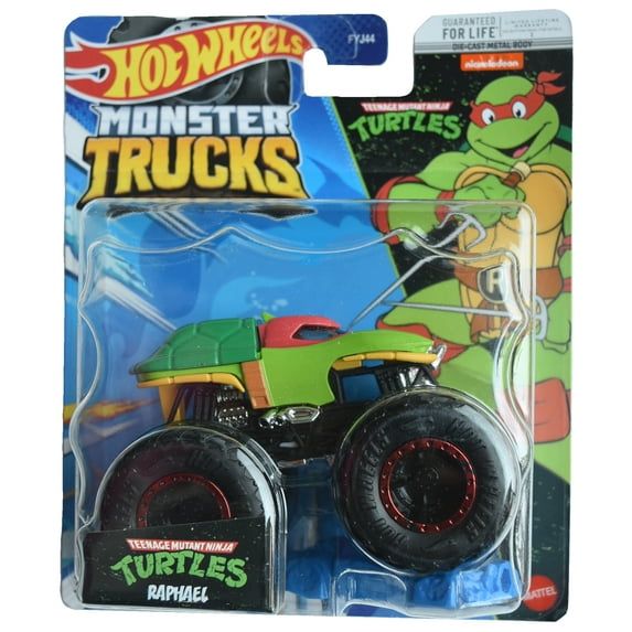 Hot Wheels Monster Trucks Raphael, Connect and Crash Car