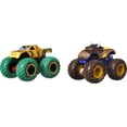 thumbnail image 1 of Hot Wheels Monster Trucks Roarin’ Rumble 2-Packs Of 1:64 Scale Toy Trucks, 1 of 7