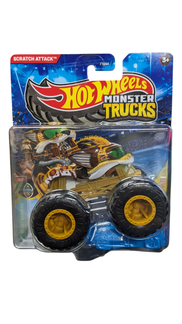 Hot Wheels Monster Trucks Scratch Attack - Walmart.com