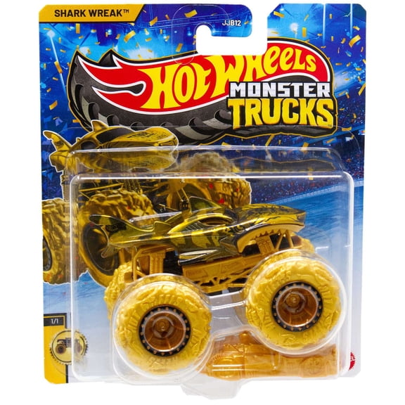 Hot Wheels Monster Trucks Shark Wreak Diecast Car