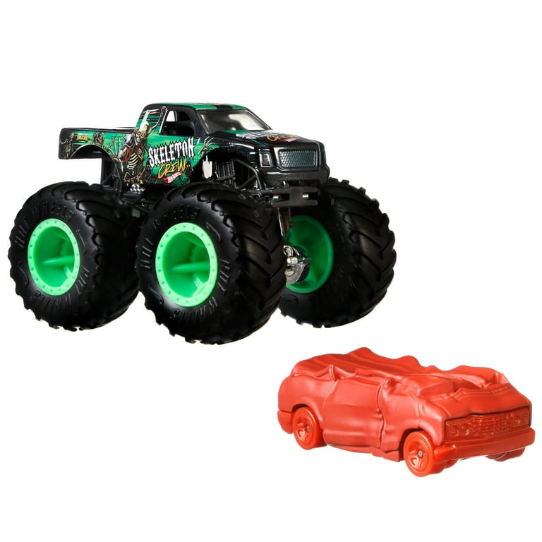 Hot Wheels Monster Trucks 10台セット Amazon.com: Hot Wheels Monster Trucks 2-Pack, Demolition