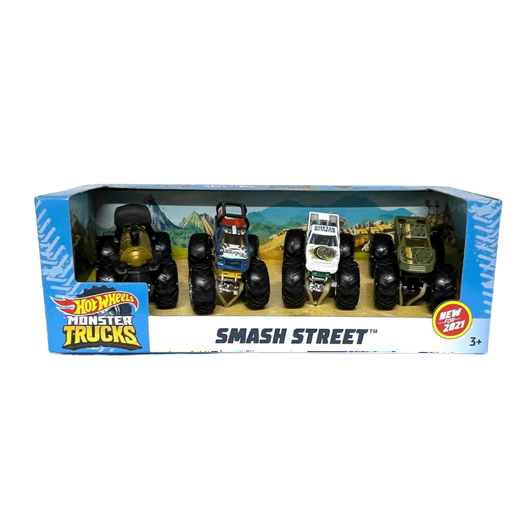 HotWheels☆MonsterTrucksBIGRIGS5アラームロコパンク Hot Wheels Monster Trucks Big Rigs HW 5 Alarm - Walmart.com
