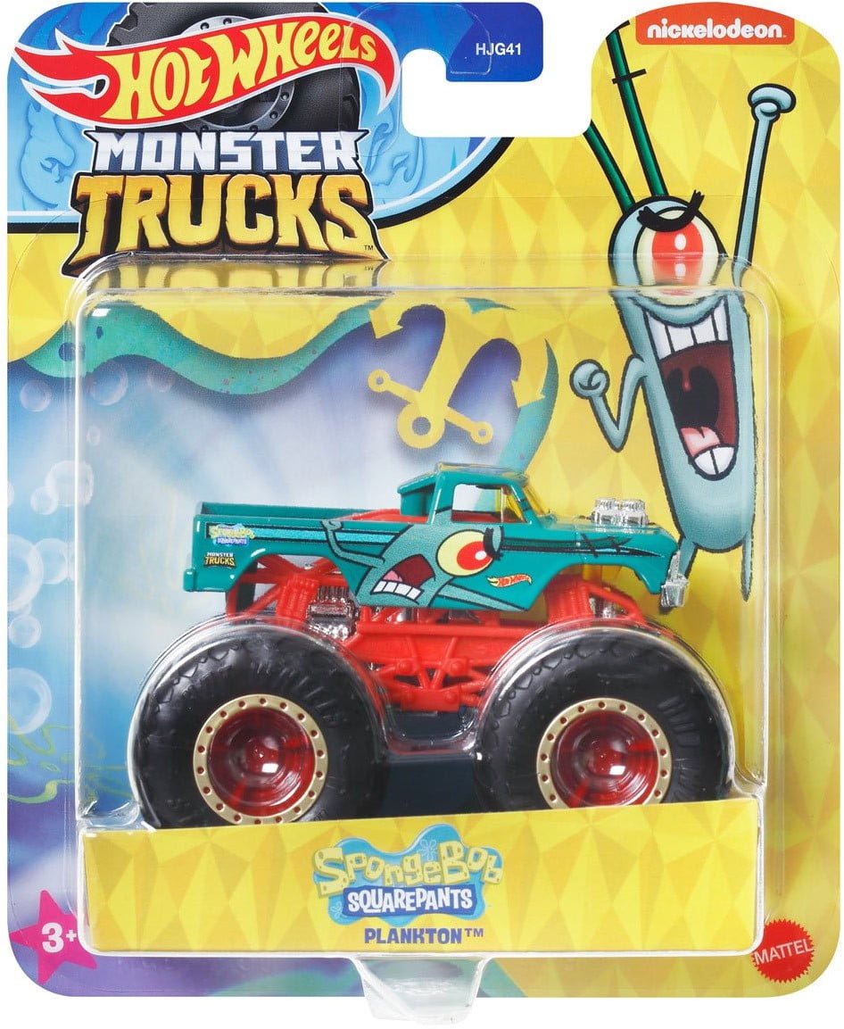Hot Wheels Monster Trucks SpongeBob SquarePants 2024 Die-Cast