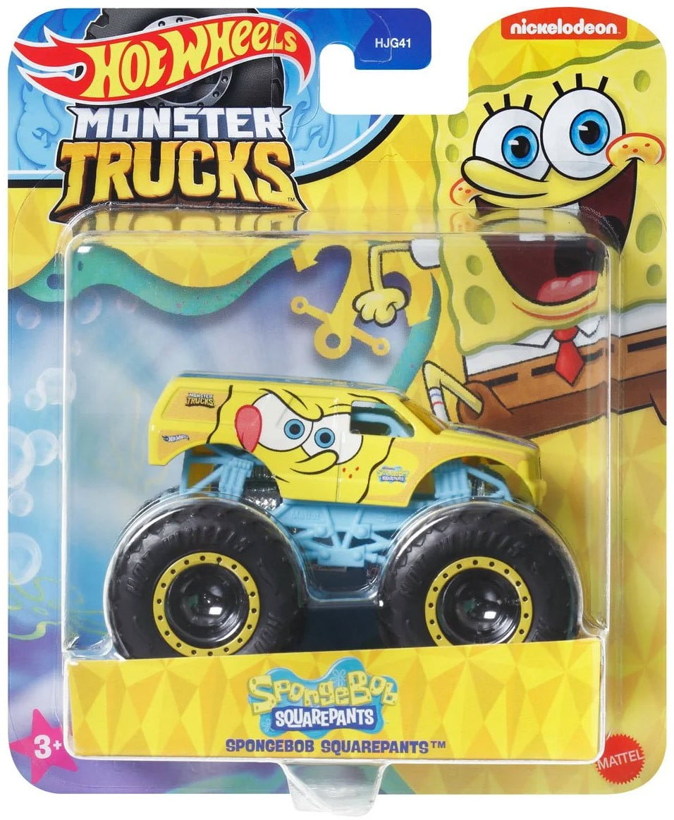 ホットウィール MONSTER TRUCKS 5台セット SpongeBob Hot-Wheels-Monster-Trucks-