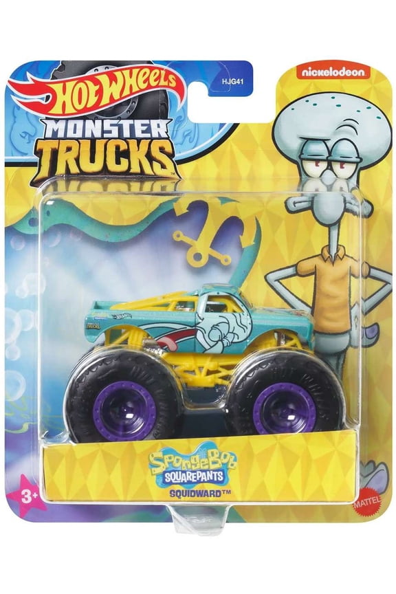 Hot Wheels Spongebob Squarepants Squidward Diecast Car (Version 2)