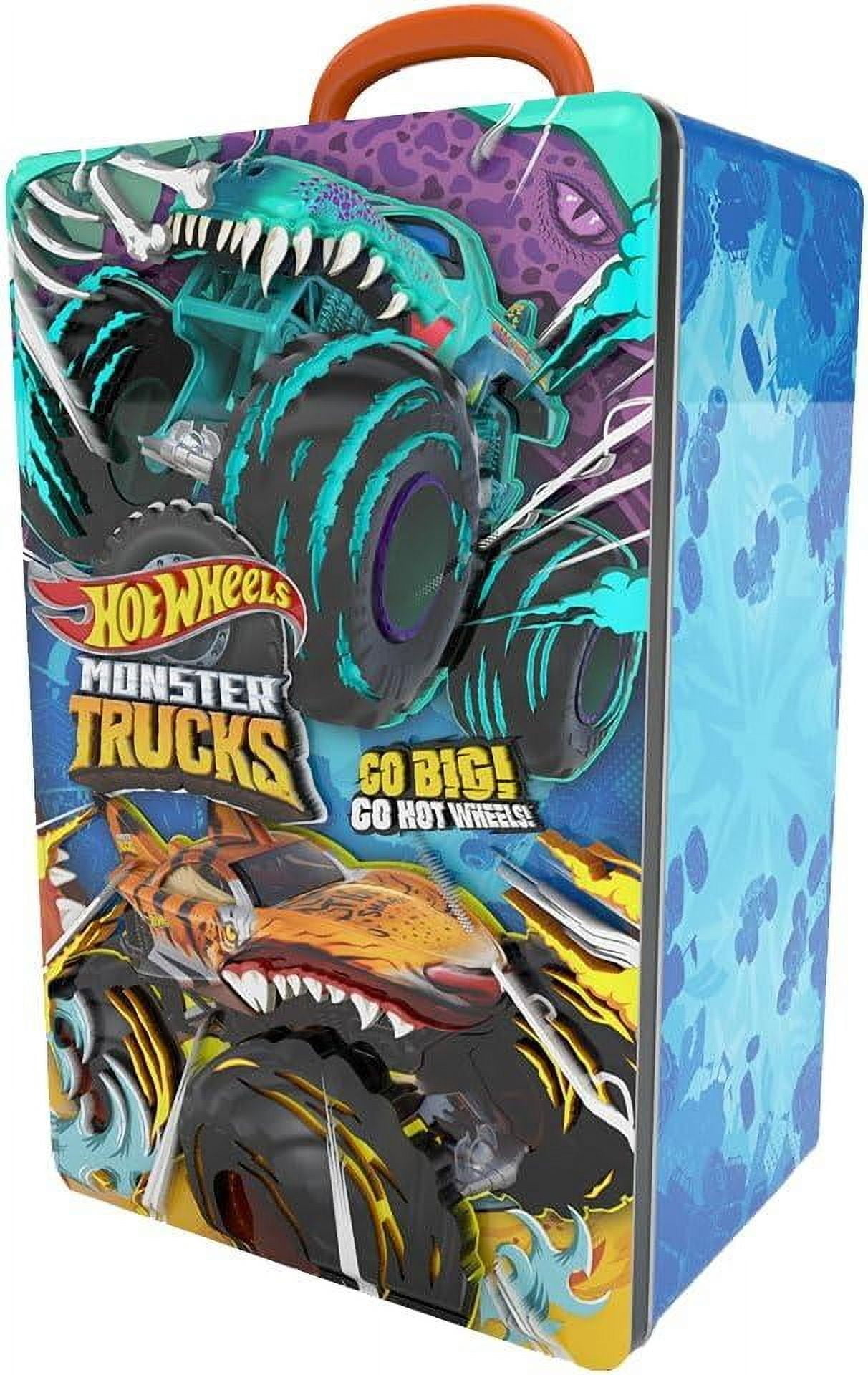 Hot Wheels Monster Trucks Storage Carry Case