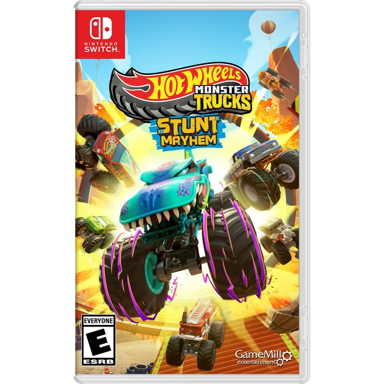 Nintendo Switch モンスター Free Shipping! GameMill Hot Wheels Monster Trucks Stunt Mayhem