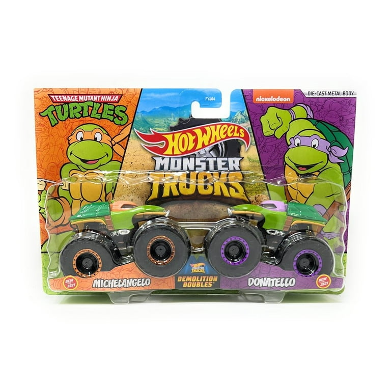 Hot Wheels Monster Trucks 1:64 Scale 2-Pack