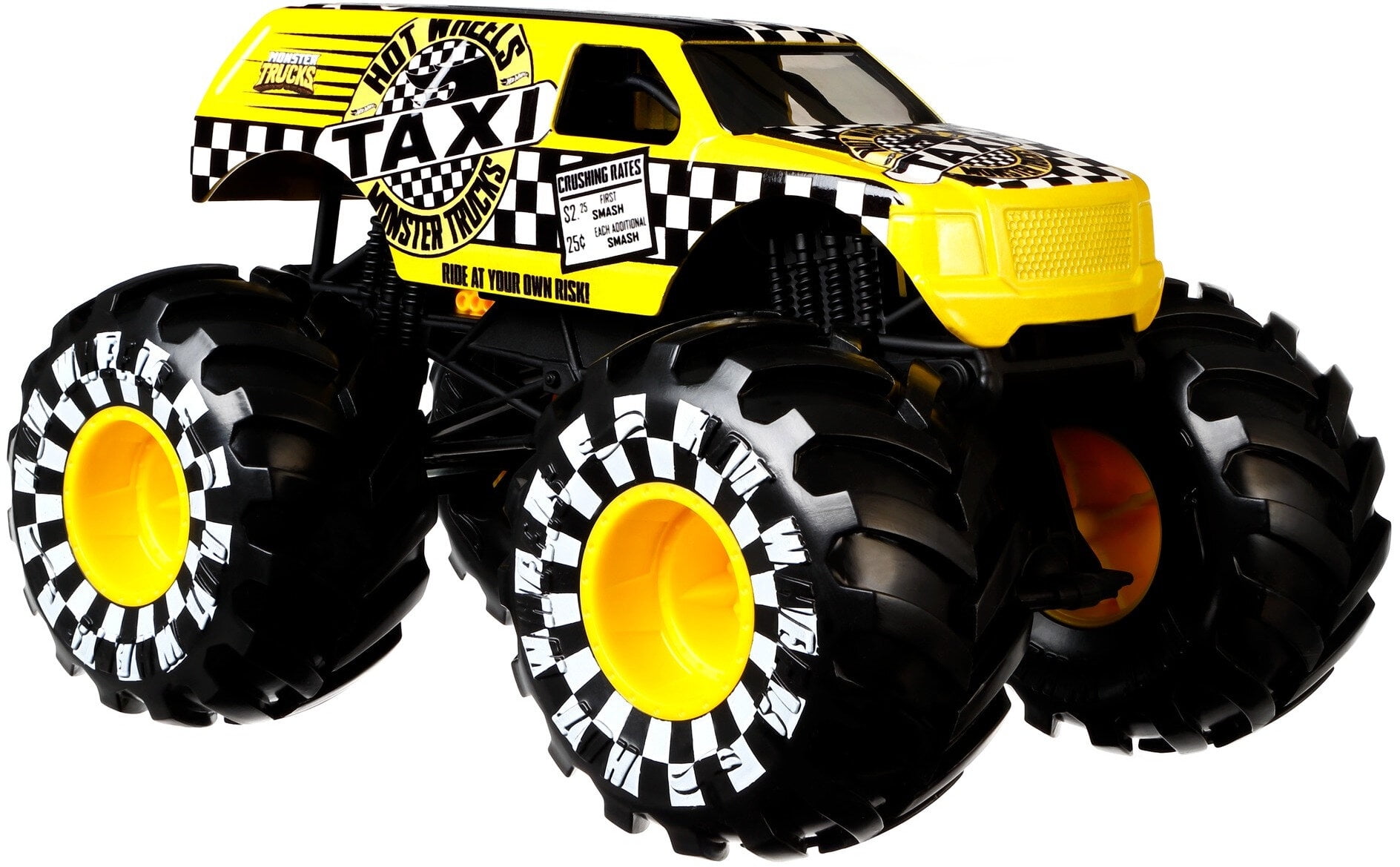 Hot Wheels Monster Truck 1:24 Scale 2022 Bone Shaker It All Vehicle with  Giant Wheels for Kids Age 3 to 8 Years Old Great Gift Toy Trucks Large  Scale : Toys & Games 