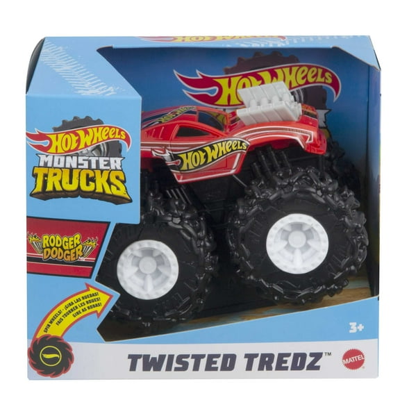 Hot Wheels Monster Trucks Twisted Tredz Rodger Dodger Vehicle