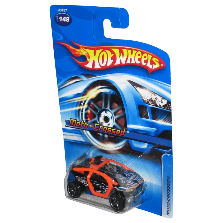 Hot Wheels Moto-Crossed (2006) Mattel Orange & Black Toy Car #148