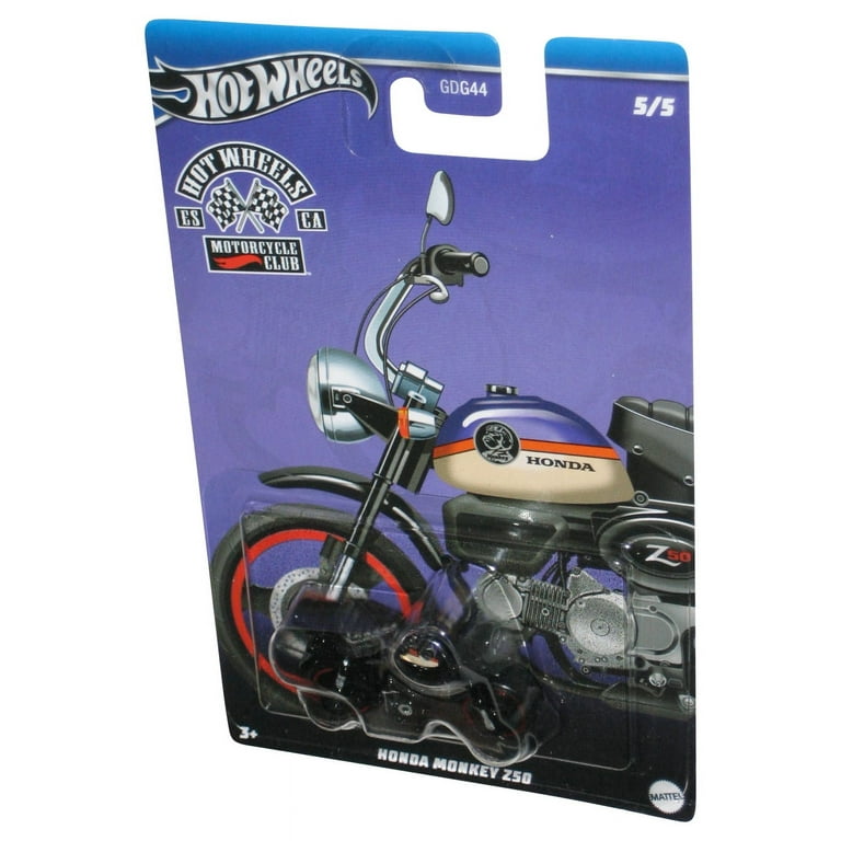 Hot Wheels Motorcycle Club (2023) Black Honda Monkey Z50