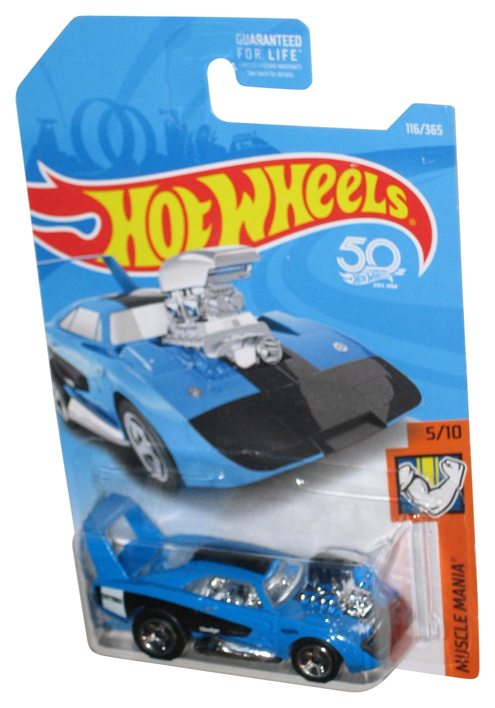 Hot Wheels Dodge Charger Drift - Blue, 1:64 Scale Die-Cast Car (217/250 Rescue Series) - View #3