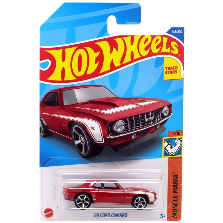 Hot Wheels Toy Chevy Muscle Mania '69 Copo Camaro Diecast Car